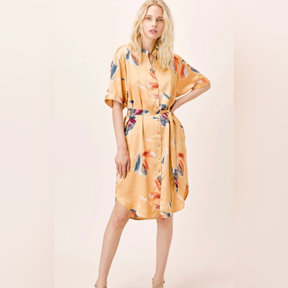 Arina Belted Shirt Dress by LOVESTITCH (S)